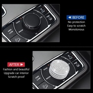 PIFOOG Grand Cherokee Accessories for Jeep 2011 - 2022 Bling 4WD Control Knob Cover Decals Center Co