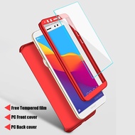 360 ultra-thin tempered glass phone case for Vivo 1713 1714 1716 1718 1723 1802 1820 1811 1812