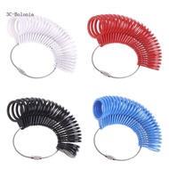 【PC】 Finger Ring Sizer Plastic Jewelry Making Measurement Mandrel Standard Size Tool Ring on Finger Measure Ring Accesso