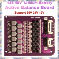 (ICTE) 13S 48V LiFePO4 Ternary Lithium Battery Active Balance Board Support 36V 24V 12V Lithium Batt