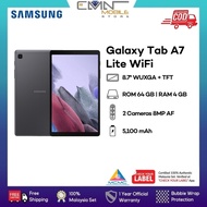 Samsung Galaxy Tab A7 Lite 2021 WiFi (T220) (Grey/ Silver) - 4GB RAM - 64GB ROM - 8.7 inch - Android Tablet