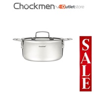 Chockmen * SMARTCHOICE Stainless Steel Pot 18 / 10 Size 18-20-24CM Multi-Purpose Induction Cooker Boiler