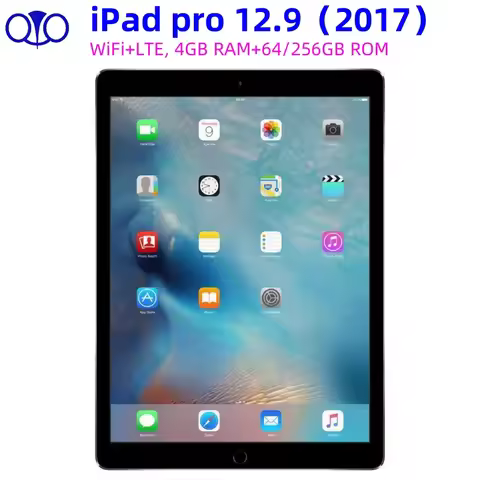 Original Apple iPad Pro 12.9 2nd (2017) Unlocked iPad WiFi+LTE 64/256GB IPS LCD iPad Pro 12.9 2nd Ta