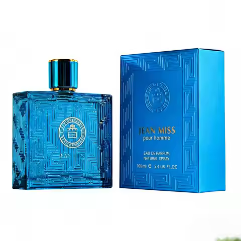Premium Men's Perfume, Eros & Bleu Series, 100ml. Men's Cologne, Long-Lasting Fragrance.