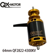 ใบพัดแบบไร้หม้อแปลง QF2822 ใบ 12 ใบ 3800KV ใบพัดแบบไร้หม้อแปลงสำหรับเครื่องบินโมเดล EDF 64mm สำหรับผ