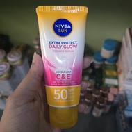 VASELINE GLUTA HYA SERUM BURST LOTION NIVEA Body Serum Extra Bright 10 Super Vitamins & Skin Foods S