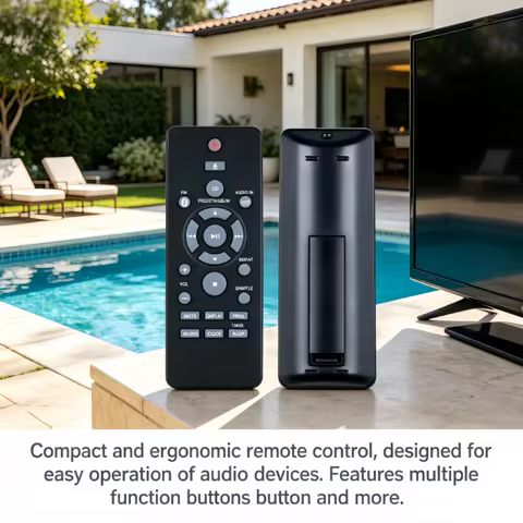 New Replace Remote Controller Fit for Philips Micro Music Stereo DCM3260 BTM1180/12 BTM2310 DCM2260W