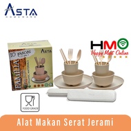 Asta Fiber Husk Dinnerware Plates Bowls Spoons Food Grade Straw Fiber Cups