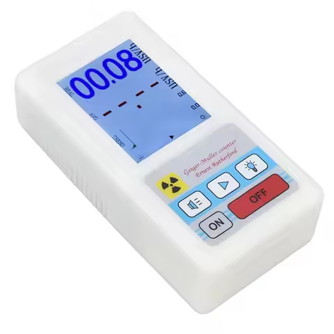 2025 New Nuclear Radiation Detector, BR‑6 Geiger Counter Easy Reading Multifunctional Radiation Dete