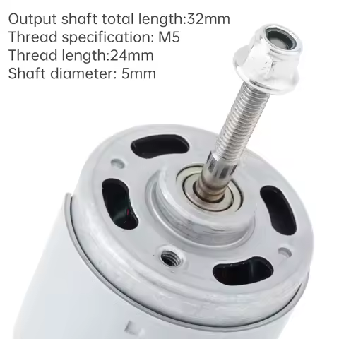 RS775 DC Motor 21V 9500RPM Lawn Mower Motor Assembly Replaces Part for Weed Trimmer / Cordless Weede
