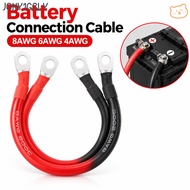 JONY1GGLY 1Pcs Battery Connection Cable, 4AWG 6AWG 8AWG Soft Silicone Battery Connection Wire, Tinne