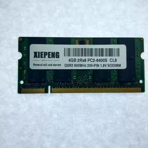 Laptop RAM 2GB 2Rx8 PC2-5300S DDR2 1gb 667 MHz 4G pc2 6400 for IBM Lenovo ThinkPad T61 G455 C315 402