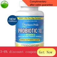 probiotics US Puritan's Pride PROBIOTIC 10 VITAMIN D FROM 10 DIFFERENT PROBIOTIC ORGANISMS 20 Billion Live Probiotic
