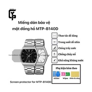 Face protection sticker for MTP-B140D model watches