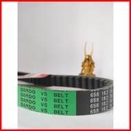 ▥ ☏ Bando belt (green) Honda Dio3 658*18.2*30 original