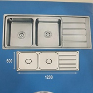 Kichen Sink Kossai K 12050 B 120Cmx50Cm