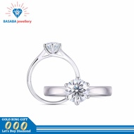 cincin solitaire diamond original/cincin berlian asli