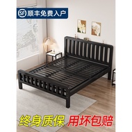 Double Bed Iron Bed Iron Frame Bed Meter8Use a tatami iron art bed1Stainless Steel Reinforced Thicke