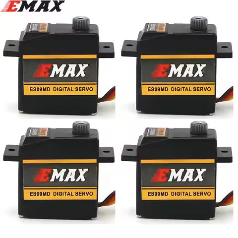EMAX ES09MD Dual-bearing Special Swash Metal Digital Servo For TREX Align 450 Helicopter (es08ma es0