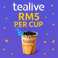 TEALIVE | RM5 Per Cup (E-Voucher)
