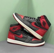 中古 Nike Air Jordan 1 Retro High OG Bred 黑紅 US10.5 AJ 櫻木花道 2016