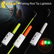 XIANS Fishing Rod Tip Lightstick Float 425 Battery/322 Battery Useful  Clip on Fluorescent Light