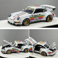 Private Goods Model PGM 1/64 Die-Cast Fully Open Model Car RWB 964 Apple Livery Normal  /Rauh Welt B