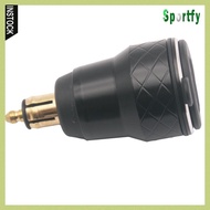 [lzdxwcke1] Green LED Motorcbike DIN Socket Port Power Socket Power Outlet for