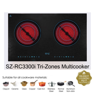 Senz SZRC3300I Tri-Zones Burner Multicooker Hob SZ-RC3300i