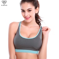 B.BANG Women Sports Yoga Bra Push Up Bra Woman Fitness Seamless Underwear Padded Crop Tops for Woman