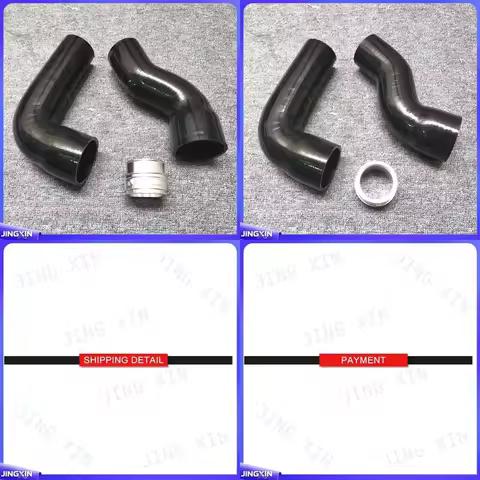 Custom for VW MK6 GTI EA888 Gen2 Intercooler Silicone Hose Kit Turbo Pipe Connector Replacement Auto