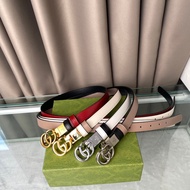 (Gift Box) Waist Belt Double-Sided Rotation Width 2.0 Cm. For Women uyg