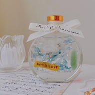 浮游花 莫蘭迪藍綠 附免費包裝 浮游花夜燈組 客製化禮物 永生花