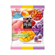 ORIHIRO - 雜錦蒟蒻果凍-葡萄+白桃+芒果 480G