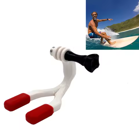 For Go pro Accessories Mouth Mount Set Surf Braces Connector Surfing For Gopro Hero 6 5 4 3+ 3 2 1 S