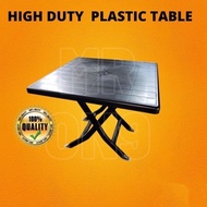 3 X 3 PLASTIC TABLE C/W PLASTIC TABLE LEG / MEJA PLASTIK