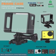 [ ORIGINAL ] Plastic Side Frame Case SJCAM Brica BPro/ / sbox EKEN/ BCare/ Kogan 4k/ Sport Cam Ultra