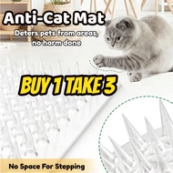34*43CM Cat Scat Mat Anti-Cat Plastic Prickle Strip Cat Repellent Pad Outdoor Anti Cat Dog
