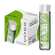 VOSS Flavored Sparkling 375 ml 12 bottle(Glass) Flavored Lime mint น้ำแร่ธรรมชาติ VOSS กลิ่นผลไม้ น้