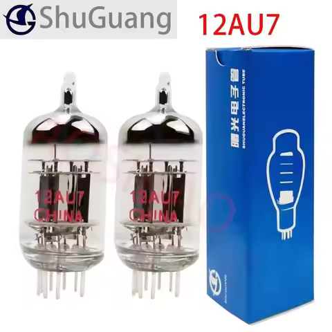 SHUGUANG 12AU7 Vacuum Tube Precision pairing Valve Replaces 12AU7 ECC82 Electronic tubes For Amplifi