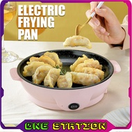 22cm / 26cm Electric Frying Pan Non Stick Grill Pan Periuk Dapur Elektrik Barbecue BBQ Pan Smokeless Cooking Pan