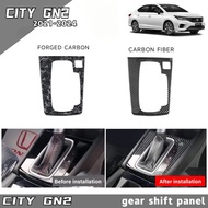 Honda City Gn2/Gn5 2020-2025 Interior Accessories Center  Gear Panel Decoration Cover Glossy Black