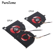 Hot Selling Laptop GPU CPU Cooling Fan For MSI GS63VR GS63 GS73 GS73VR MS-17B1 Stealth Pro CPU BS500