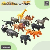 COM Animal Toys Animal Fauna The Worlds contents 12 pcs No.CY-6069B