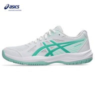 ASICS Upcourt 6 Women Indoor Sport Shoes In White/Aurora Green