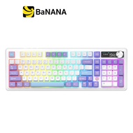 คีย์บอร์ดเกมมิ่ง Ajazz AK980 V2 LCD Maila Switch by Banana IT