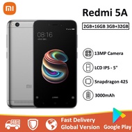 Xiaomi Redmi 5A Smartphone Qualcomm Snapdragon 425 LCD 5 Inch 3000mAh Battery