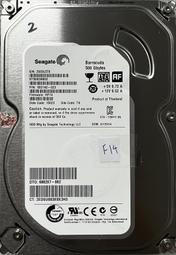 @淡水無國界@ 良品 希捷 Seagate 500G  二手 硬碟 3.5吋 機㭜硬碟 已測試 零件 編號:F14