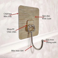 [LARGE COMBO] 15KG Heavy-Duty Stainless Steel Wall Hook for Hanging Heavy Items High Quality Wall St