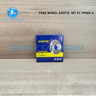 FREE WHEEL EXOTIC 18T ET-M402-2